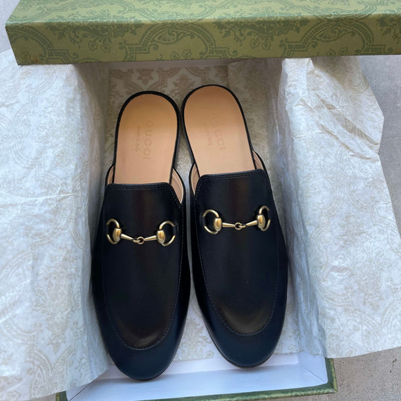 GG LEATHER MULES