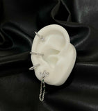 LOTUS LONG EARRING