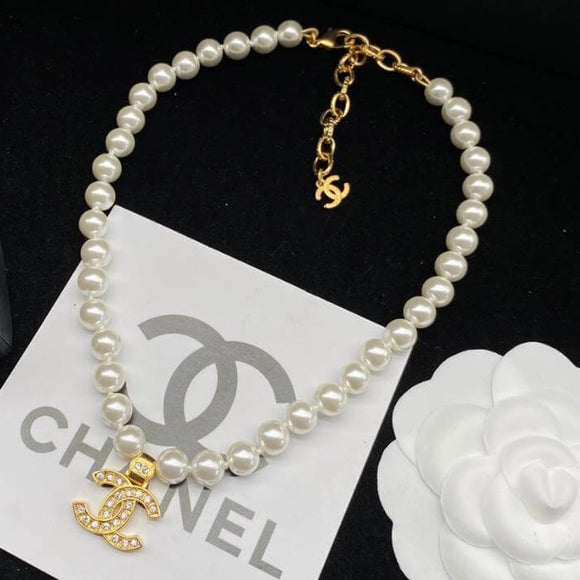 CC PEARL NECKLACE