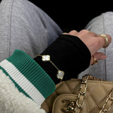 CLOVER BRACELET GOLD במלאי❤️