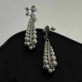 DAVID M. VINTAGE PEARL EARRINGS