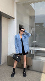 CHAN DENIM BLAZER