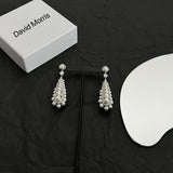 DAVID M. VINTAGE PEARL EARRINGS