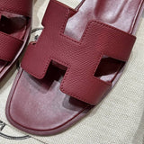 HERME ORAN BURGUNDY