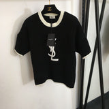 YSL TOP שמנת /שחור