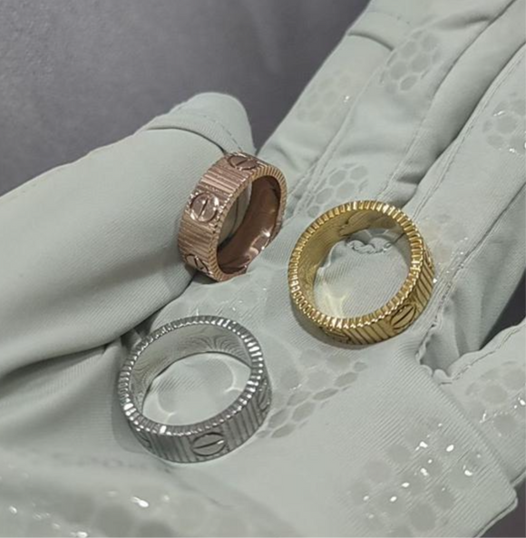 New LOVE CATIE RING