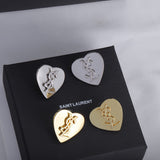 HEART EARRINGS Y S L