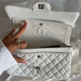 CC CAVIAR LEATHER WHITE