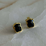 TEDDY NOIR EARRINGS