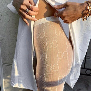 GUCC WHITE TIGHTS