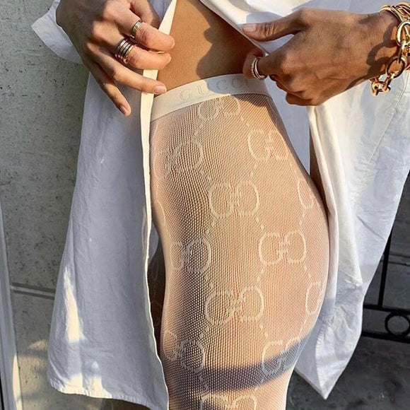 GUCC WHITE TIGHTS