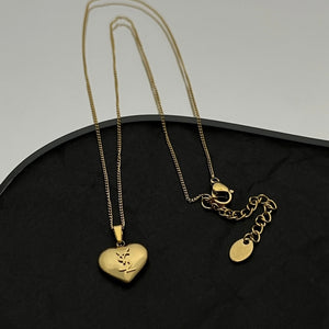 HEART NECKLACE Y S L