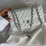 CC CAVIAR LEATHER WHITE